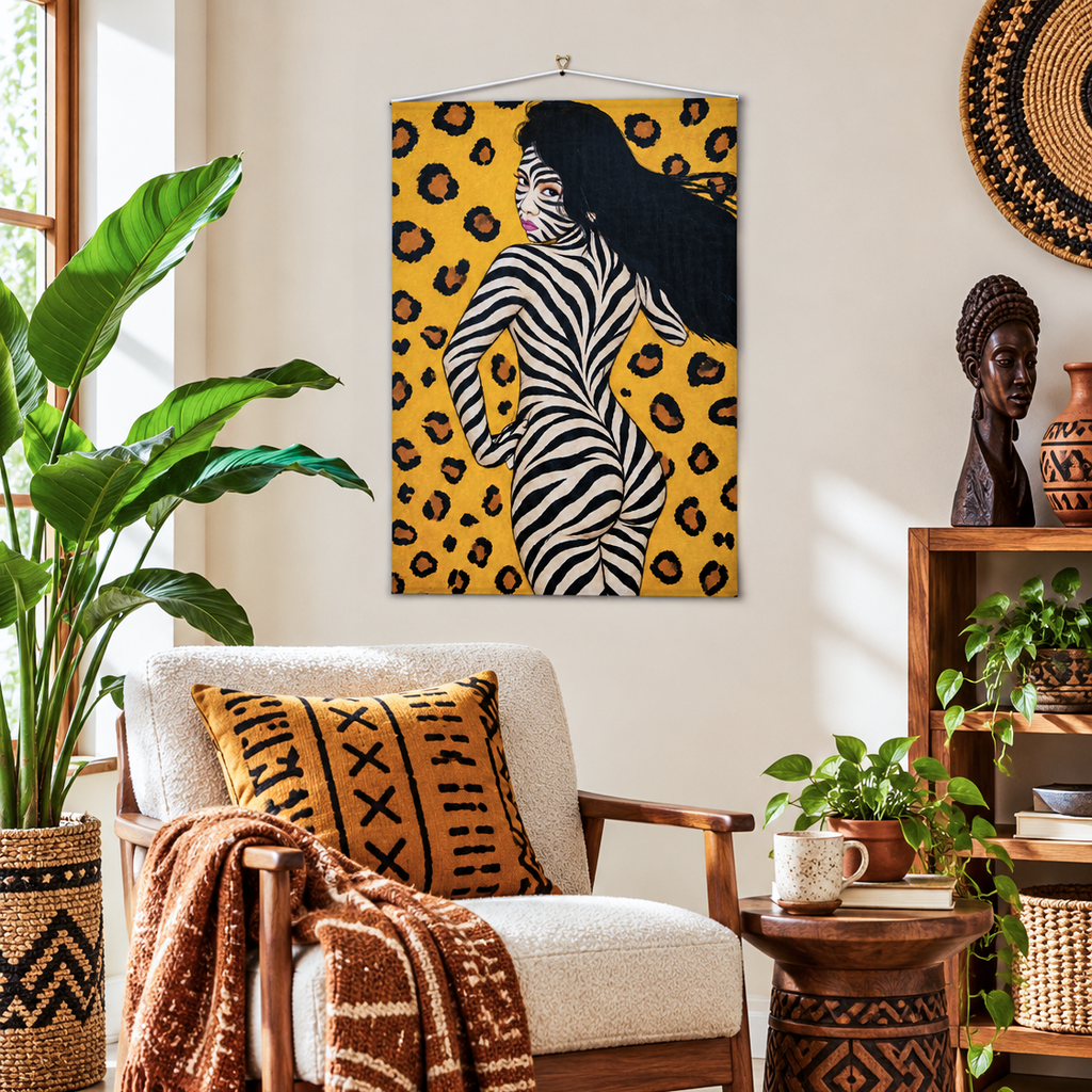 She Kept Her Stripes, Decorative Tapestry